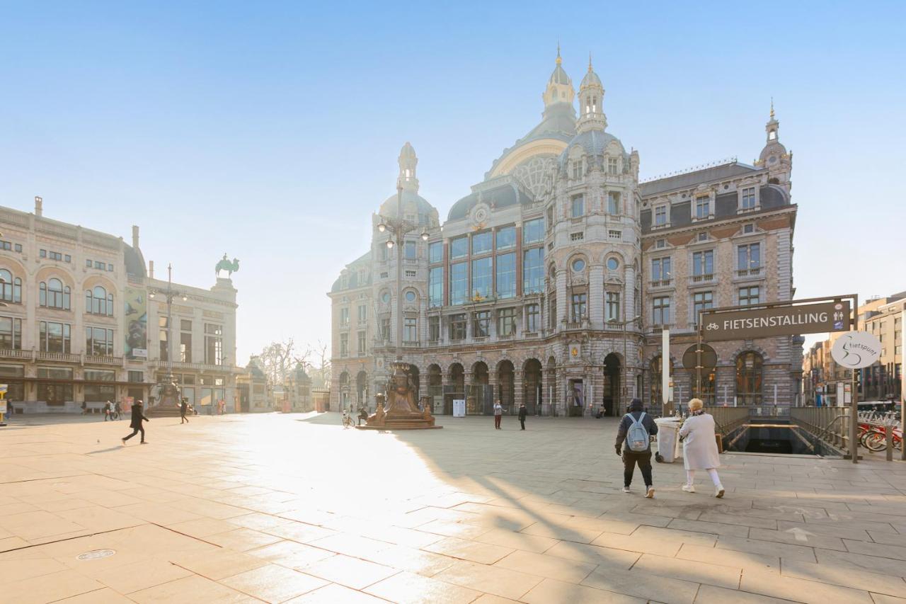 Studio In City Center With Terrace, Netflix - Wifi 안트베르펜 외부 사진